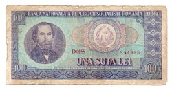 100 Leu 1966 Románia