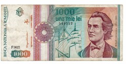 1000 Leu 1991 Románia