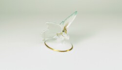 Rosenthal, turquoise and white butterfly 9 cm., hand-painted porcelain figure, flawless! (B151)