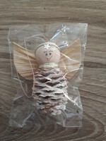 Handmade Christmas angel from natural materials (new)