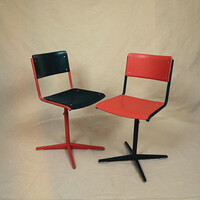 Refurbished Embru school chairs 2 each