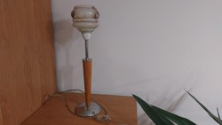 (K) Szarvasi retro art deco asztali lámpa