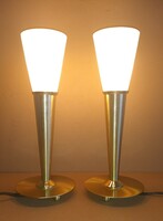 Modern design wofi copper torch table lamp. 2 pcs. Negotiable.