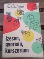 Retro szakácskönyv, Túrós Emil Ízésen, gyorsan, korszerűen  - ikonikus retro szakács könyve