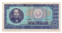 100 Leu 1966 Románia