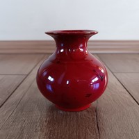 Antique Zsolnay art nouveau tiny eosin vase