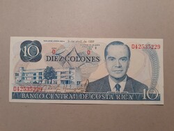 Costa Rica-10 Colones 1986 UNC