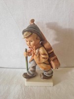 Hummel goebel figurine 89/1 tmk2 little cellist boy with cello open eyes 15cm