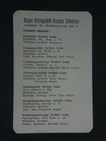 Card Calendar, Association of Hungarian Stamp Collectors, 1968, (1)