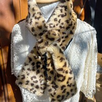 Faux fur scarf