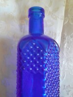 Blue glass antique 24 cm