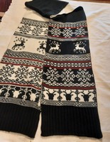 Double sided long scarf