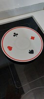 Zsolnay poker pattern small cup base