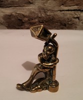 Brass figurine