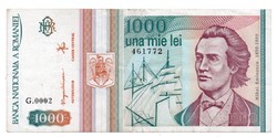 1000 Leu 1993 Románia