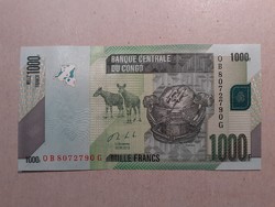 Kongói Demokratikus Köztársaság-1000 Francs 2013 UNC