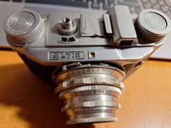 Altissa Altix V Camera, rare Ludwig Meritar 50 mm f/2.9 lens. 19,000 HUF