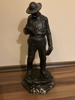 Nagy Kalmán: will it last? Bronze statue