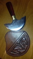 Belt maker leathercraft moon knife