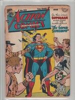 Action comics #122 fair (1.0) 1948 Superman, 