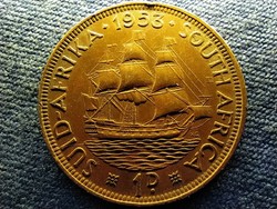 Dél-Afrikai Köztársaság II. Erzsébet 1 Penny 1953 (id67507)