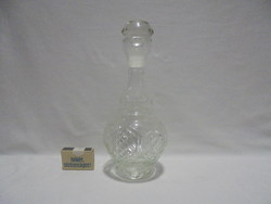 Glass carafe, drinking glass bottle