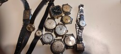 13 women's watches.