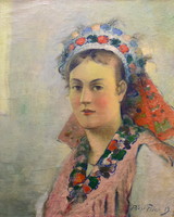 Pécsi-Pilch Dezső (1888-1949) PÁRTÁS MENYECSKE