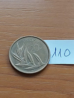 Belgium belgie 20 francs 1980 i. King Baudouin copper, aluminum, nickel 110