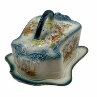 English faience butter dish m01311