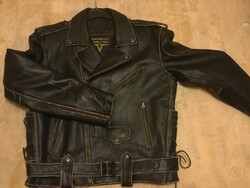 Motorcycle winterized leather jacket new for sale