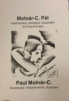 Molnár-C Pál, festőművész, fametsző, illusztrátor és könyvművész