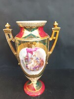 A baroque urn vase