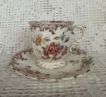 Sarreguemines fleury chocolate cup set