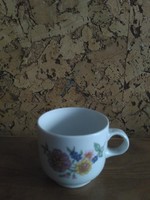 Alföldi virágos kávés csésze