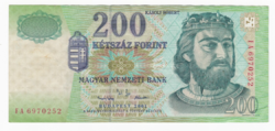 Kétszáz Forint bankjegy 2001