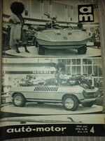Car-motor newspaper No. 1972.4.