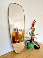 Mid-century Lachmayr mirror in a gold frame