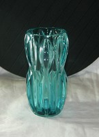 Sklo union vase - jan schmid rosice - 15 cm