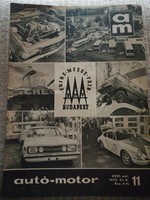 Auto-motor newspaper 1973. 11.Sz.