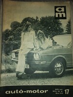Autó-motor újság 1972.17.sz.