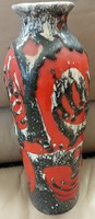 Industrial art retro large 33 cm high ceramic vase