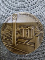 Iván István Savaria bronze plaque