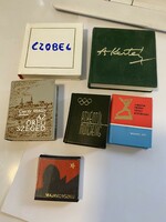 6 mini-books exclusively for the list of poems