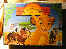 The Lion King board game with rules in German disney -schmidt spiele