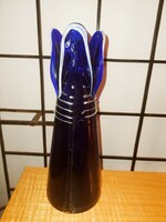 Kézi készítésű üveg váza