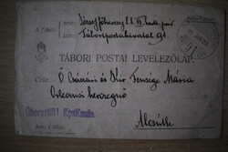 Field postcard written by Archduke József