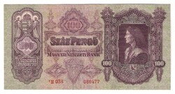 1930. 100 pengő RITKÁBB! Csillagos!UNC!