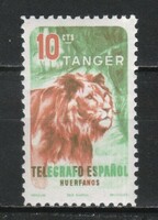 Tanger 0006 Távirda bélyeg