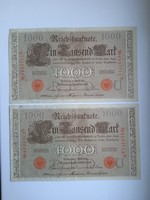 Német 1000 márka 1910